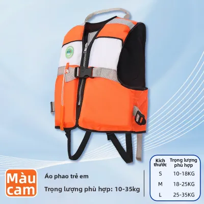 BAIZHOU | Áo Phao Không Cần Bơm Có Độ Nổi Cao Cho Trẻ Em