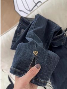 Fashionable High Waist Vintage French Style Nine Tenth Pants