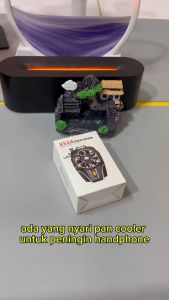 HZSUM LENTIVEN Fan Cooler Pendingin Hp Built in Battery Radiator Kipas Pendingin Hp Gaming Funcooler