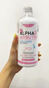 Sữa Tắm Trắng Da Alpha Arbutin 3Plus+ Precious Skin Collagen Bath Cream 350ml Chính Hãng