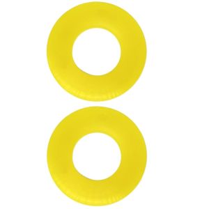 2X Pad For VW AUDI SKODA Front Strut Tower Mount Gap Fix Suspension Shock-Absorbing Rubber Bearing Washer Over Bumps