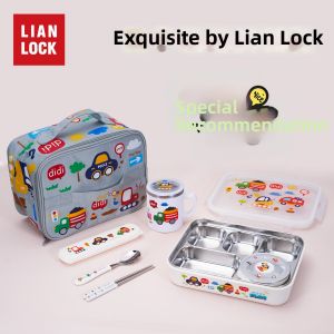 LianLock | Student Stainless Steel Meal Box Cup Set