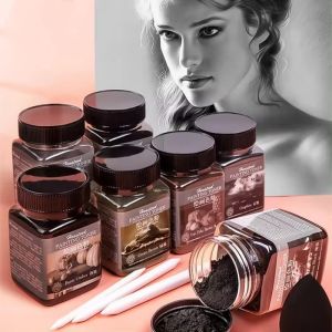 70-120G Painting Toner Carbon Black Water-Soluble Graphite Charcoal for Artist Graffiti Art Supplies Dry Wet Sketch Color Powder