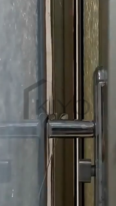 Kiyo Alat Bantalan Dinding Pengaman Gagang Pintu / Engsel Bulat Siliko