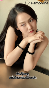 BLACK OPAL หินแบล็คโอปอล เลือกขนาดเม็ดหินได้ ( 4-14 มม. ) สร้อยข้อมือหินนำโชค by siamonlineshop