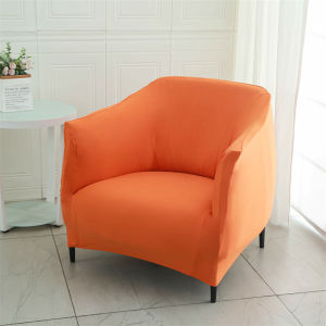 Vỏ Bọc Ghế Sofa Vuông Co Giãn Đơn Giản Cho Phòng Máy Tính Xách Tay Cà Phê Quán Bar Phòng Làm Việc Chất Liệu Polyester Họa Tiết Hoa