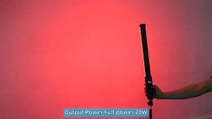 50cm COB Handheld LED Video Light Stick With Baffle Portable Dimmable Bi-Color 3000K~6000K Photography Light Kit