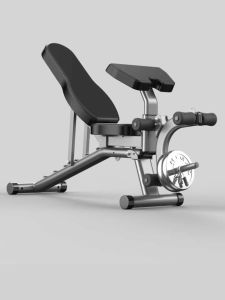 Ghế tập tạ đa năng gập bụng chống đẩy tập gym đa năng có thể gấp lại Có thể điều chỉnh độ nghiêng