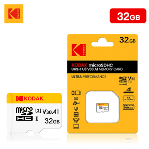 Kodak | KODAK Micro SD TFcard 256GB 64GB 32GB Memory Card 128GB Class 10 Microsd SD Card 100MB/S UHS-I A1 Card for Phone/PC