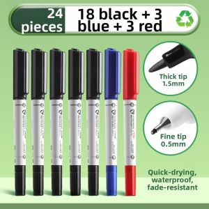 M&G | Dual Tip Oil-Based Waterproof Quick-Drying Durable Double Ink Marking Pen