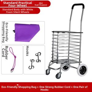 Jiaxun | Foldable Stair Climbing Shopping Trolley