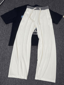 Quần Dài Nam Ice Silk Ống Đứng Mỏng Thoáng Khí Nhanh Khô Mùa Hè Quần Thể Thao Rộng Rãi Thoải Mái Thoáng Khí Quần Ống Loe