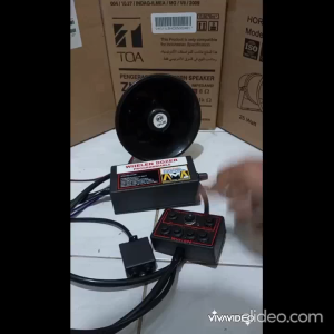 modul sirine dozer aux mic volume 60 watt satu set speaker narae 12 watt