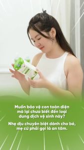 Dung Dịch Vệ Sinh Cho Bé Gái Orgabie Tradimed Từ Sơ Sinh Đến Dậy Thì 100 ml Có Thể Thay Thế Sữa Tắm