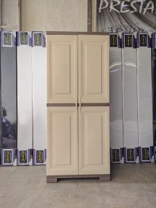 Olymplast Lemari Bahan Plastik 2 Pintu - Olymplast Lemari Plastik Anti Rayap Anti Air