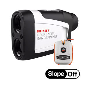 Mileseey Golf Rangefinder with Slope Switch PF210 Pro Golf Range Finder With Golf Scanning Flag Lock Vibration Supported For Hunting Climbing Watching-656Yards / 600Meters