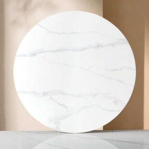 SHIYINBEIBI | Marble Style Round Lazy Susan Table Turner Custom Made