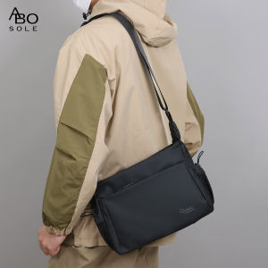 ABOSOLE กระเป๋าผู้ชายแฟชั่นผู้หญิงกระเป๋าสะพายไหล่ความจุขนาดใหญ่กันน้ำ Crossbody กระเป๋ากระเป๋าคนส่งเอกสารลำลองกีฬาลำลองกระเป๋าถนนการทำงานสำหรับการเดินทางกลางแจ้ง