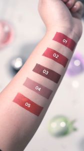 [BPOM] Lipcream Lip Glaze Velvet Smooth Matte Waterproof 5 Beauty Colors