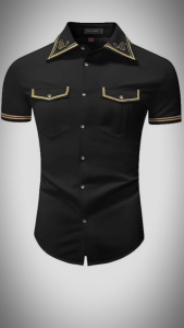 Áo sơ mi nam ngắn tay chất mềm mịn cao cấp loại 1 cho phái mạnh  - N98