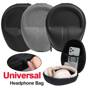 Headphone Case Carrying Organizer Hard EVA Earphone Storage Bag Pouch for Sony WH-CH720N WH-CH520N WH-1000XM4 Universal Headset