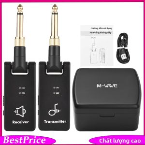 M-VAVE | M-VAVE WP-8 2.4G Hệ Thống Đàn Guitar Không Dây Đàn Guitar Điện Bộ Thu Phát Có Thể Sạc Lại Kim Loại & Cao Su Phụ Kiện Nhạc Cụ