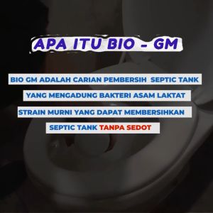 Bio GM Plus Cairan WC Mampet Penguras Toilet Mampet Penghancur Wc Mampet Paling Ampuh Septic Tank Tersumbat