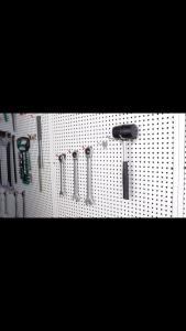 Heavy Duty Black Rubber Mallet with Steel Handle Double Sided Soft Hammer for Ceramic Tile Installation