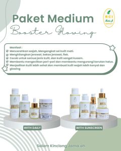 PAKET BOOSTER GLOWING ( MEDIUM ) RCI SKINCARE | RACIKAN IJO