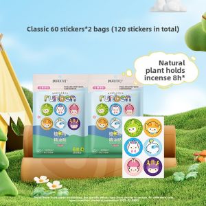 RUNBEN | Portable Plant Essential Oil Patches for Outdoor Summer Use