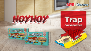 ARS Gokiburi Hoy Hoy 5pc Trap-A-Roach Insecticide-Free Bait Attract Cockroach