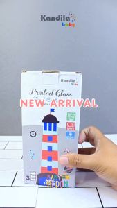 KANDILA BABY GLASS FOOD CONTAINER UKURAN 140ML / KDL 027-B1 / WADAH MAKANAN KACA / KOTAK MAKAN BAHAN KACA / KOTAK MAKANAN MPASI / WADAH MAKANAN MPASI ANAK