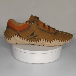 Prikol Korea British Sepatu Pria Kerja Kantor Cowok Sneaker Lentur Dewasa Laki Laki Casual Pantofel Santai Tali 094