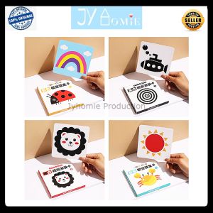 Flash Card Baby Vision Flash Card for Kid Montessori Toys Early Learning Flash Cards Game Flash Cards Kad Bayi Mainan Card Mainan Kad Mainan Kanak