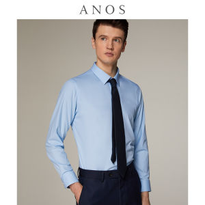 ANOS | Business Casual Mens Shirt Bamboo Fiber