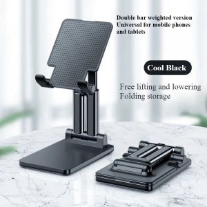 Foldable Mobile Phone Holder Stand Tablet Desk Mount Table Flexible Adjustable Desktop Live Lazy Bracket Support For All Phones