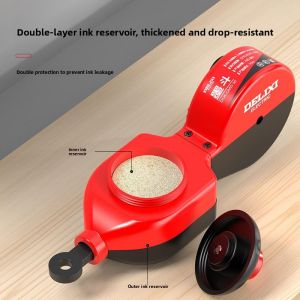 MONLEYTA | German Monleyta Durable Automatic Line Laying Device For Construction Sites Woodworking Professional One-Man Line Laying Box