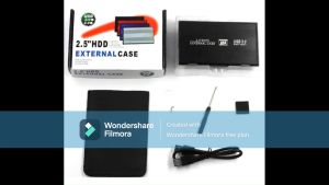 HDD/SSD External Case 2.5 inch USB 2.0/3.0 Portable Storage Enclosure