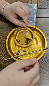 [15.5cm/18cm ]Tempat Pembakaran Dupa lingkar Tahan Panas Mencegah Kendur 12-24 Jam