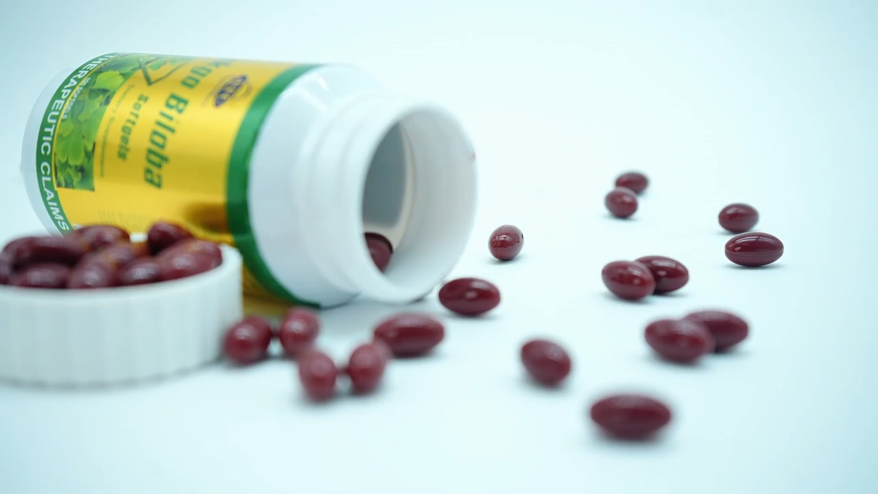 【Official Shipment】ATC Healcare Ginkgo Biloba 100 Capsules(1 Bottle) Original Food Supplement For Adult FDA Approved Herbal Dietary Supplement For Women Men 100% Authentic For Brain Health Improve Memory Improved PMS Symptoms Delay Aging