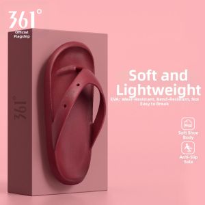 361° | Slip Resistant Fashionable Flip Flop Sandals Red