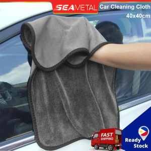 SEAMETAL Microfiber Towel for Car Motorcycle Micro Fiber Cleaning Cloth Carwash Detailing Care Tool 500GSM Drying Wipes