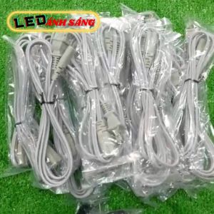 Combo 5 dây nguồn số 8 - Loại tốt - Dài 16m Màu Xám - Đen