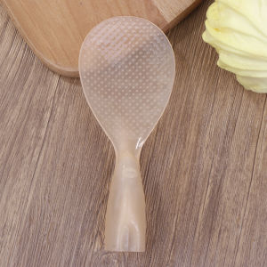 Non Stick Rice Spoon 1Pc  Standing PC Transparent Household Electric Rice Cooking Scoop Rice Shovel Kitchen Tools Accessories[J]
