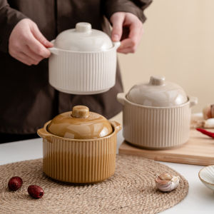 Nồi Nấu Canh Bằng Gốm Sứ Dung Tích Lớn Có Nắp Đậy Của Nhà Cung Cấp Chính Thức Giang Tây Nồi Nấu Chậm Bằng Gốm Sứ Dùng Tại Nhà