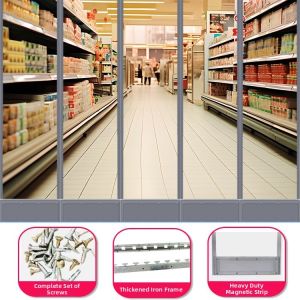 Magnetic PVC Transparent Soft Door Curtain
