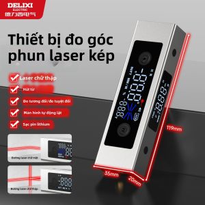 DELIXI Electric | Máy Đo Góc Laser Đường Nét Mảnh Chính Xác Cao Nhỏ Điện Tử