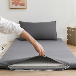 Student Dormitory Special Mattress Cover Full Wrap Zipper Anti-Slip Removable Washable Protection Bedding Sheet Cover