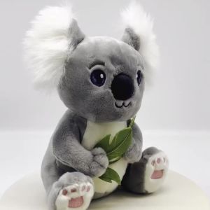 27cm Forest Animal Koala Plush Toy Australia Favorite Plush Doll Hug Leaves Stuffed Animal Doll Birthday Gift