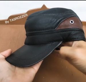 Topi komando model 2 lubang sisi kanan kiri